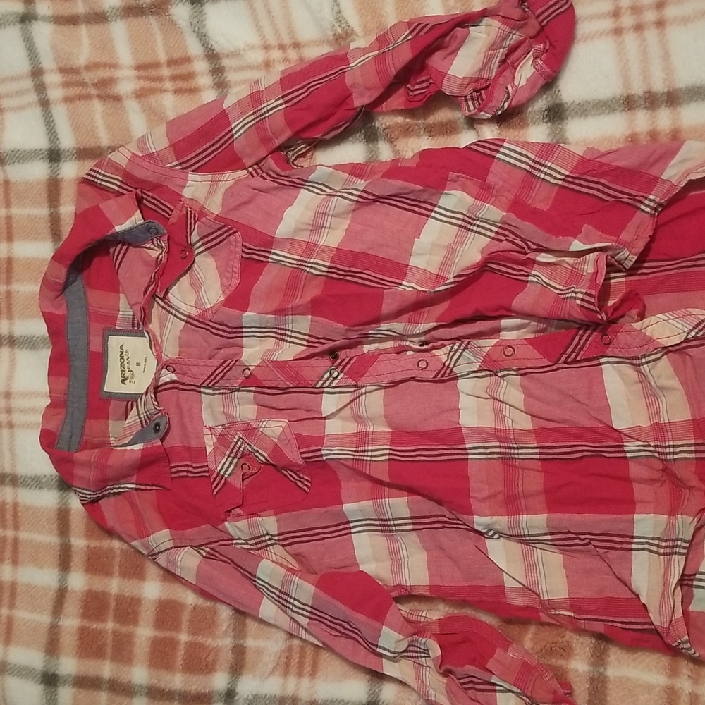 Flannel buttoned up shirt